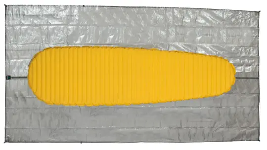 Bargain Flat Groundsheet - Offset Trio