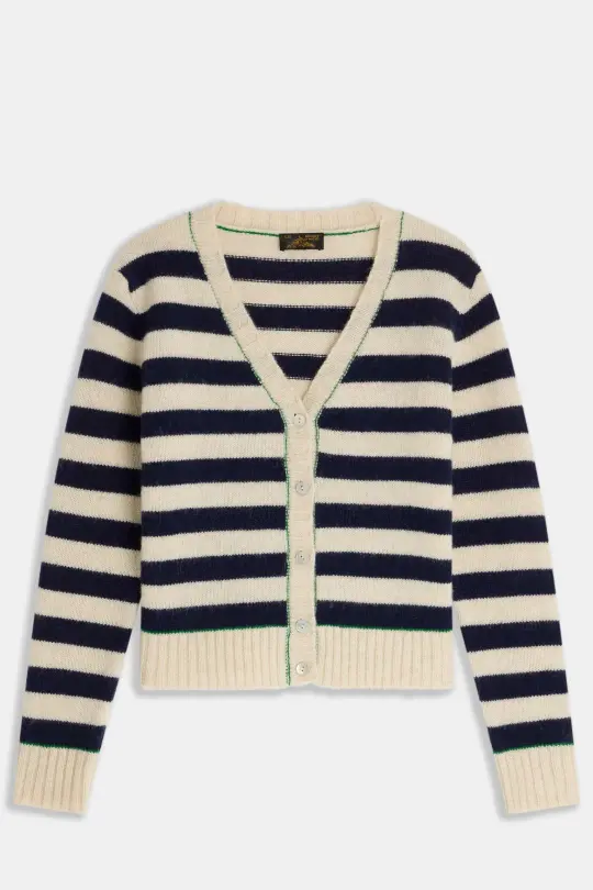 GABRIAC-STRIPED CARDIGAN