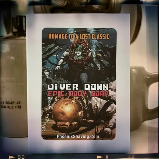 Diver Down Moroccan Argan Oil Body Soap | Homage to the Original Seaforth Spiced!