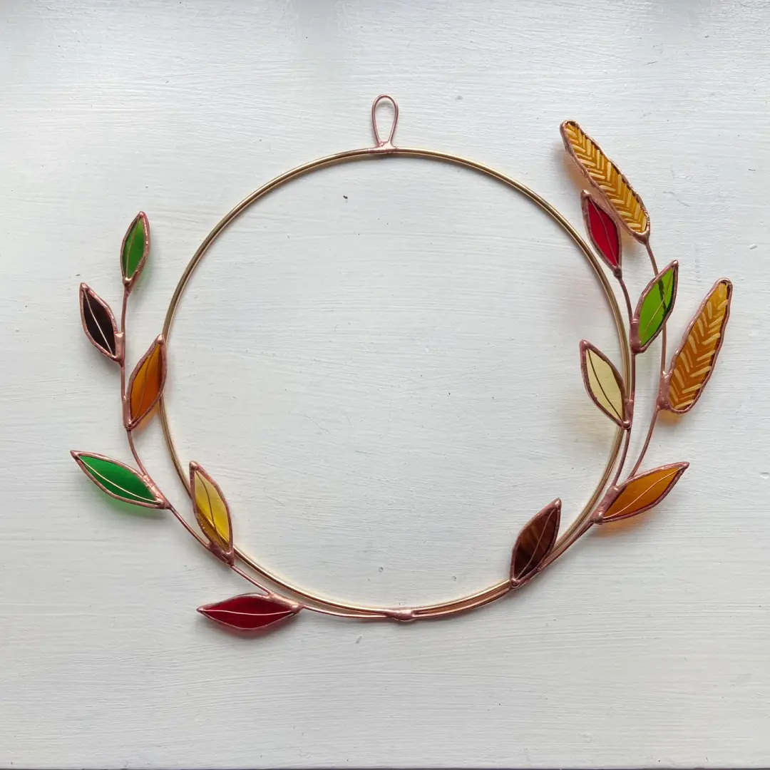Autumn Leaves Wreath no.2