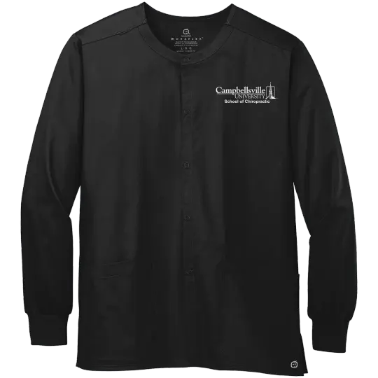 Campbellsville University Chiro EMB WW3080 Wonder Wink Men's Scrub Jacket
