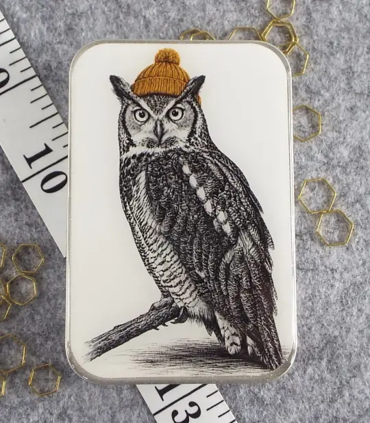 Owl Resin Tin