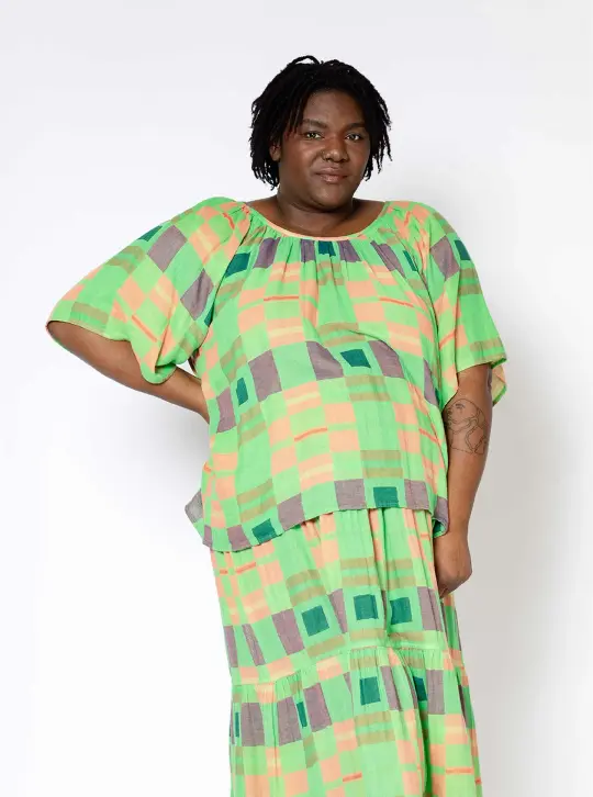 sample sale | gigi top tea | XS