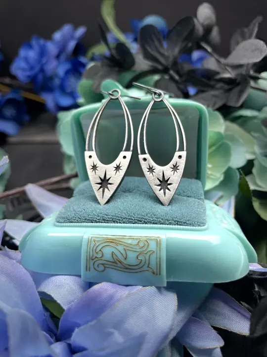 Atomic "Solar Flare" Earrings