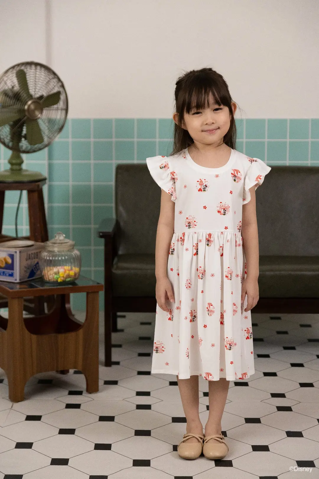 Flutter Dress - Minnie's Little Red Dot