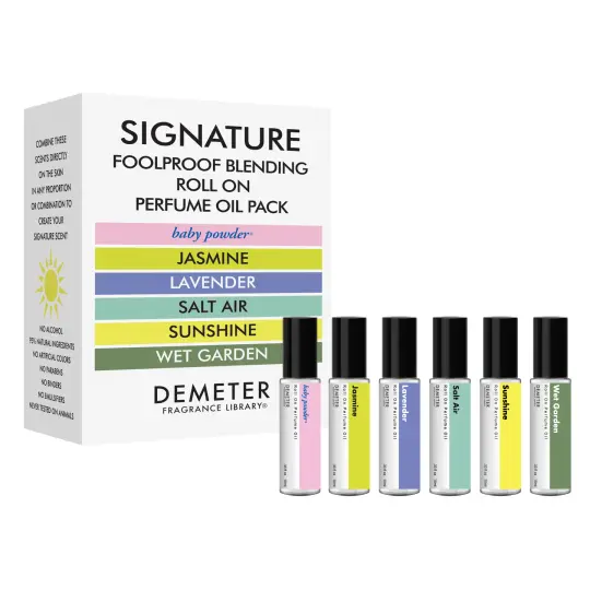 Signature Perfume Oil Roll on Set | Foolproof Blending