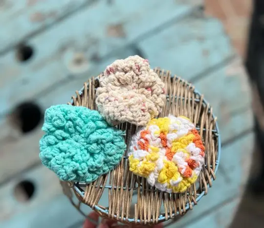 Crochet Face Scrubber
