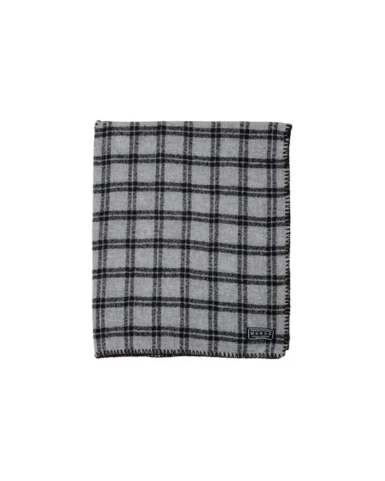 mfpen Triangle Scarf Ash Brown Check