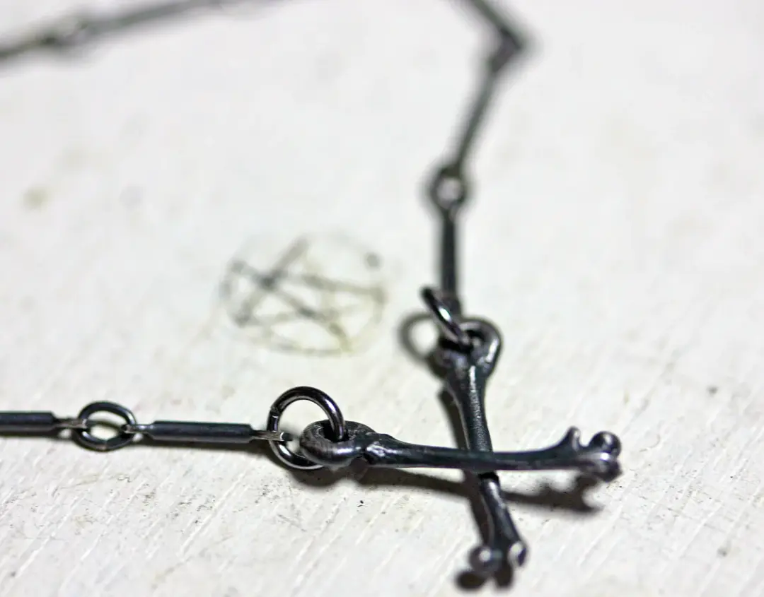 * Ready to Ship * The fictional girl with her mouse bones.