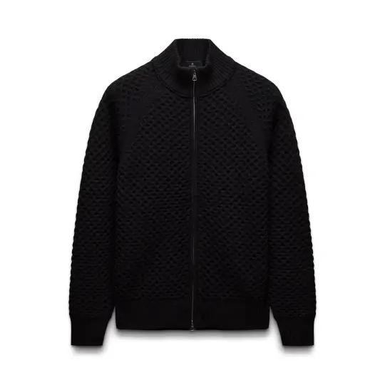 Merino Honeycomb Track Jacket
