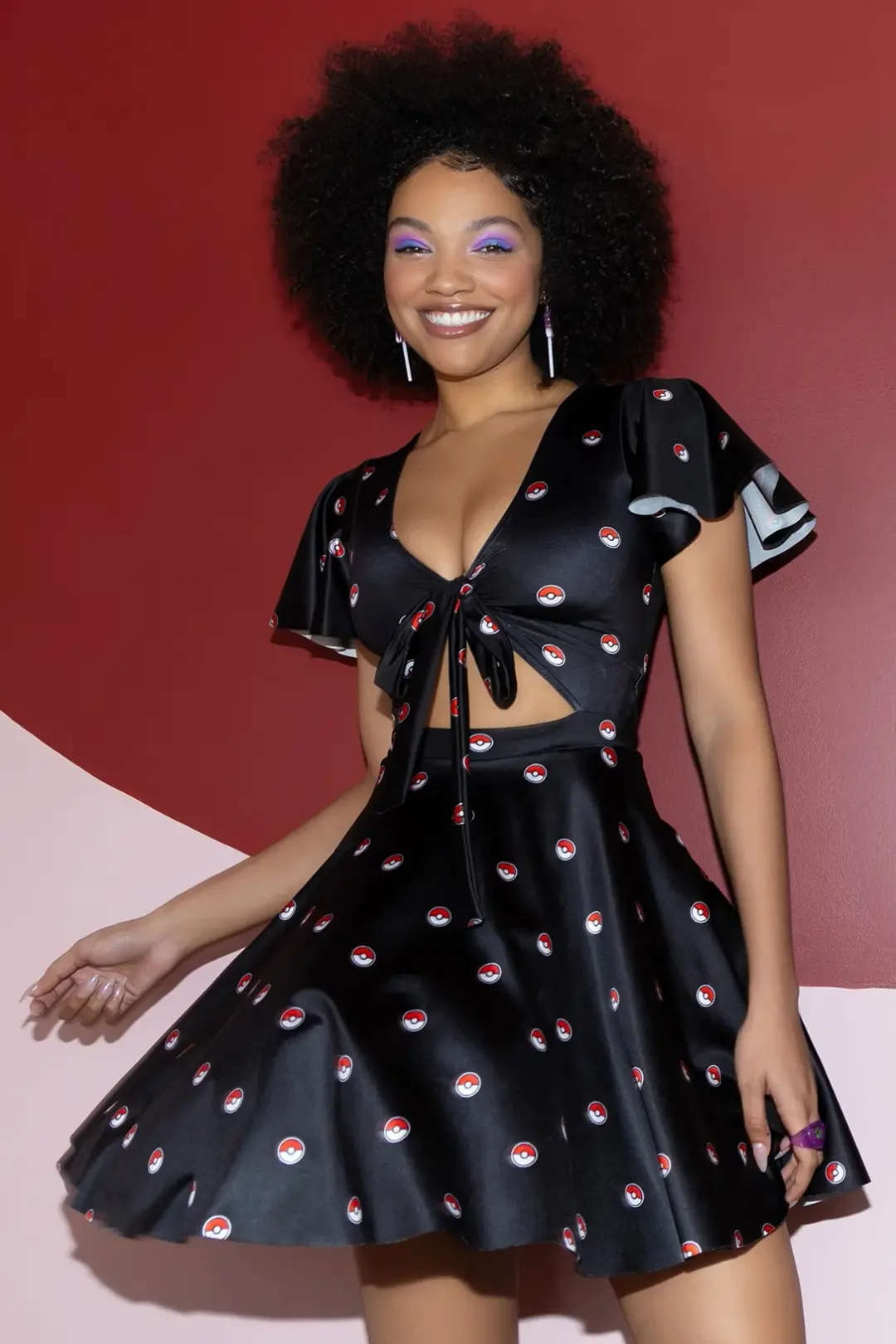 Poké Ball Rio Skater Dress