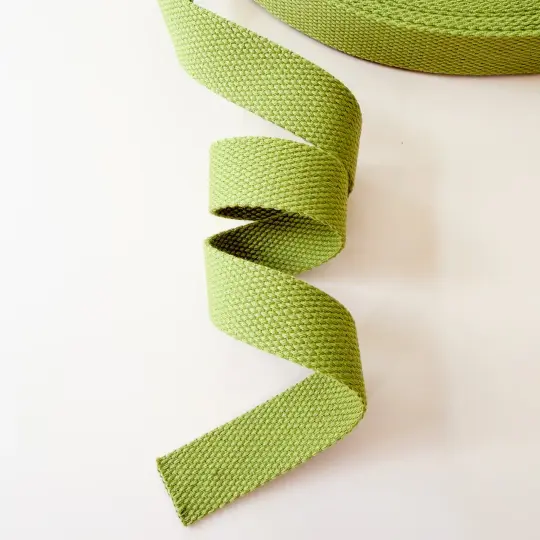 Cotton Webbing Pesto 50yds