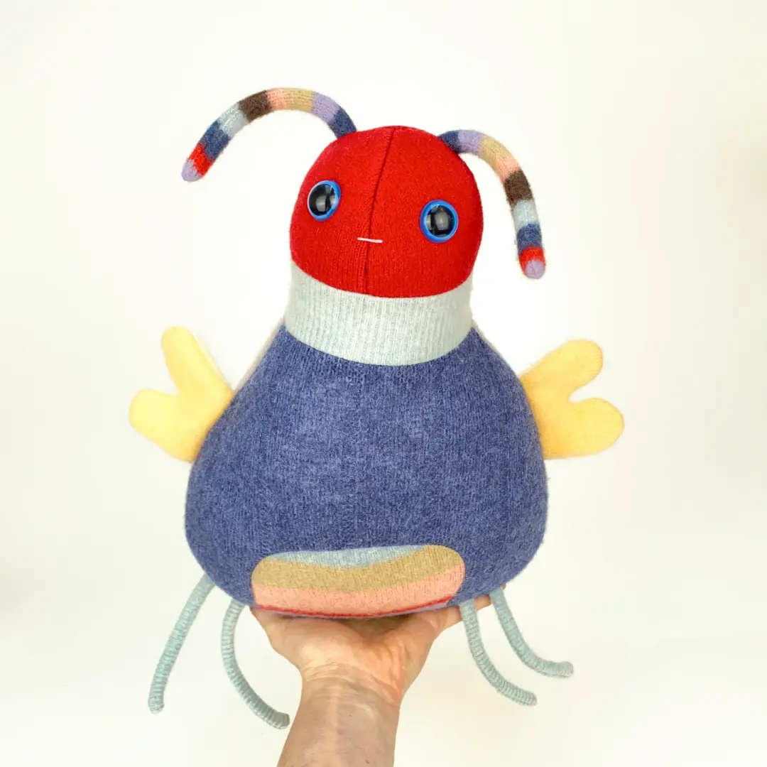 Penelope the handmade stuffed my friend monster™ plush