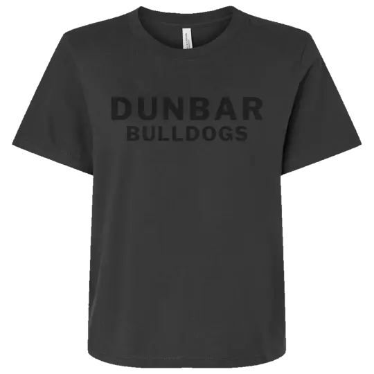 PLD Swim 6110 Ladies Crop Tee - Blackout Logo