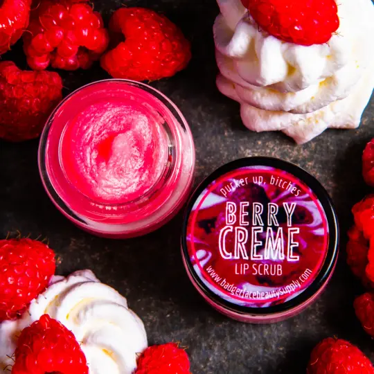 Berry Crème Sugar Lip Scrub.