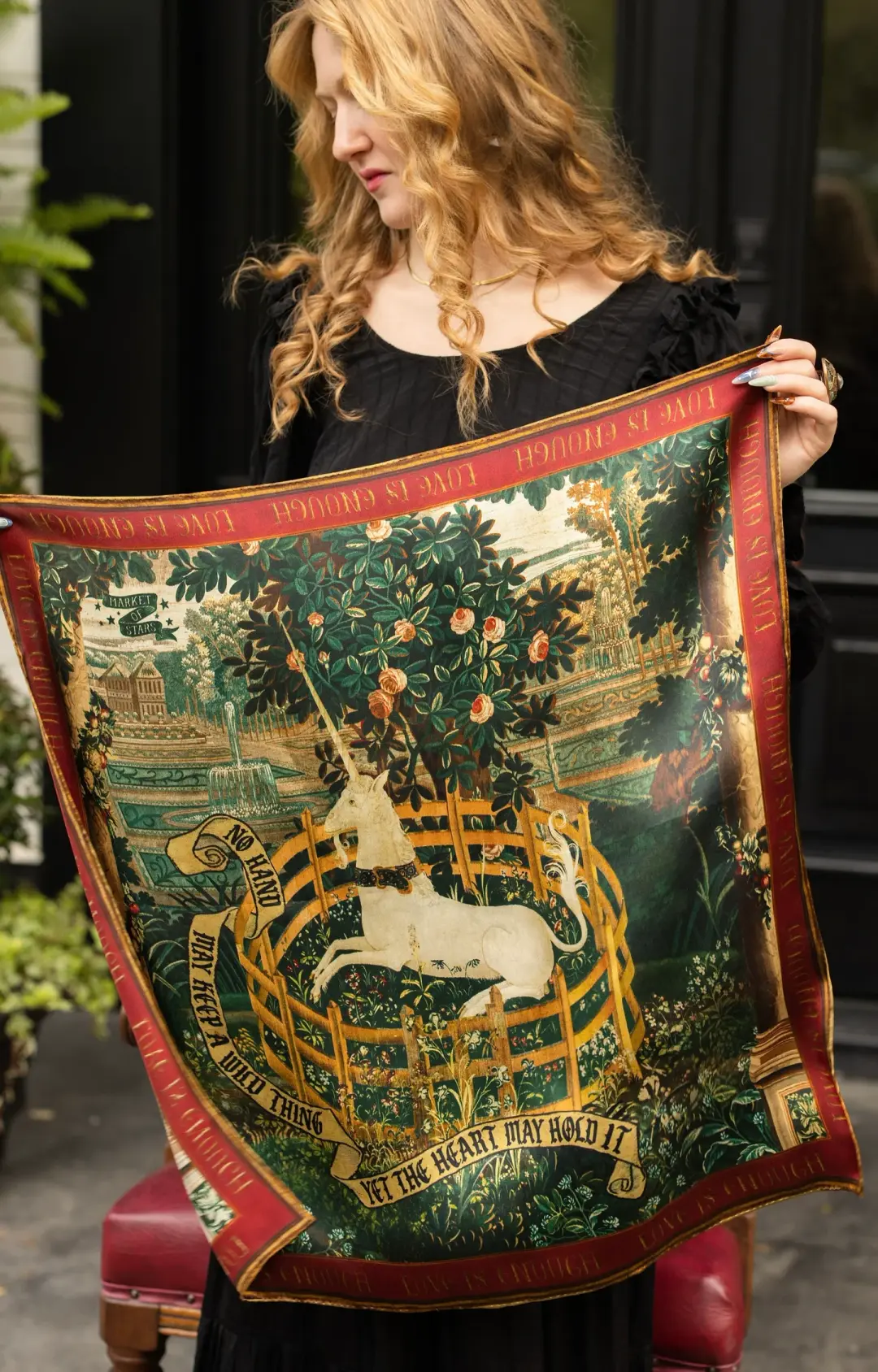 Wildheart Heirloom Silk Scarf