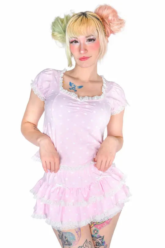 Sabrina Cutout Cutsew - Pink