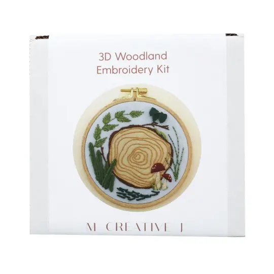 Woodland Snail Embroidery Kit
