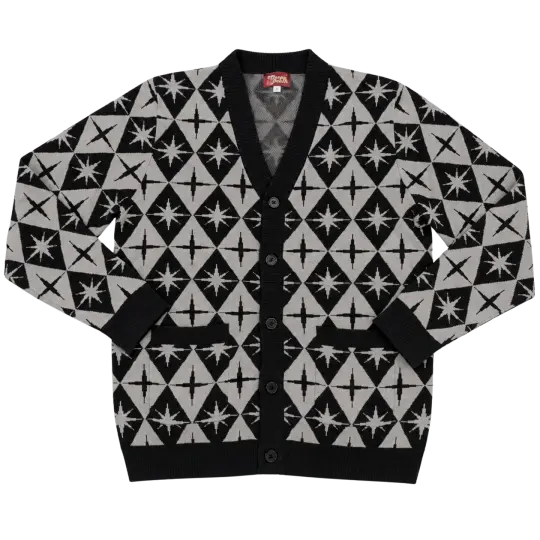 Atomic Noir Cardigan