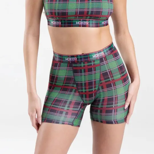 Baller High Waisted Heritage Plaid