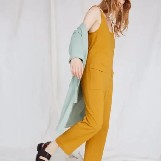 Owen Jumpsuit in Marigold