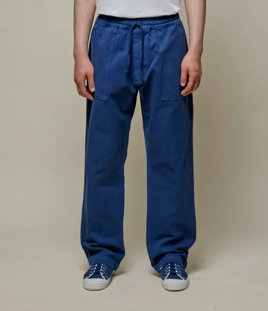 Worker's Cotton Twill Drawstring Pants