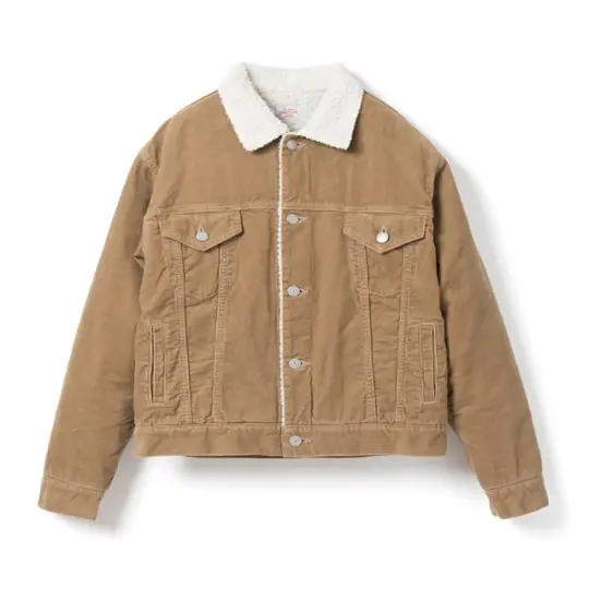 Corduroy Boa Jacket [SDL-4003]