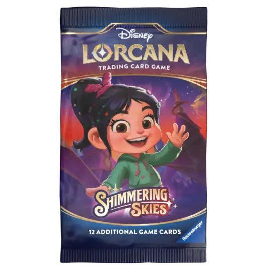 Disney Lorcana Shimmering Skies Booster Pack