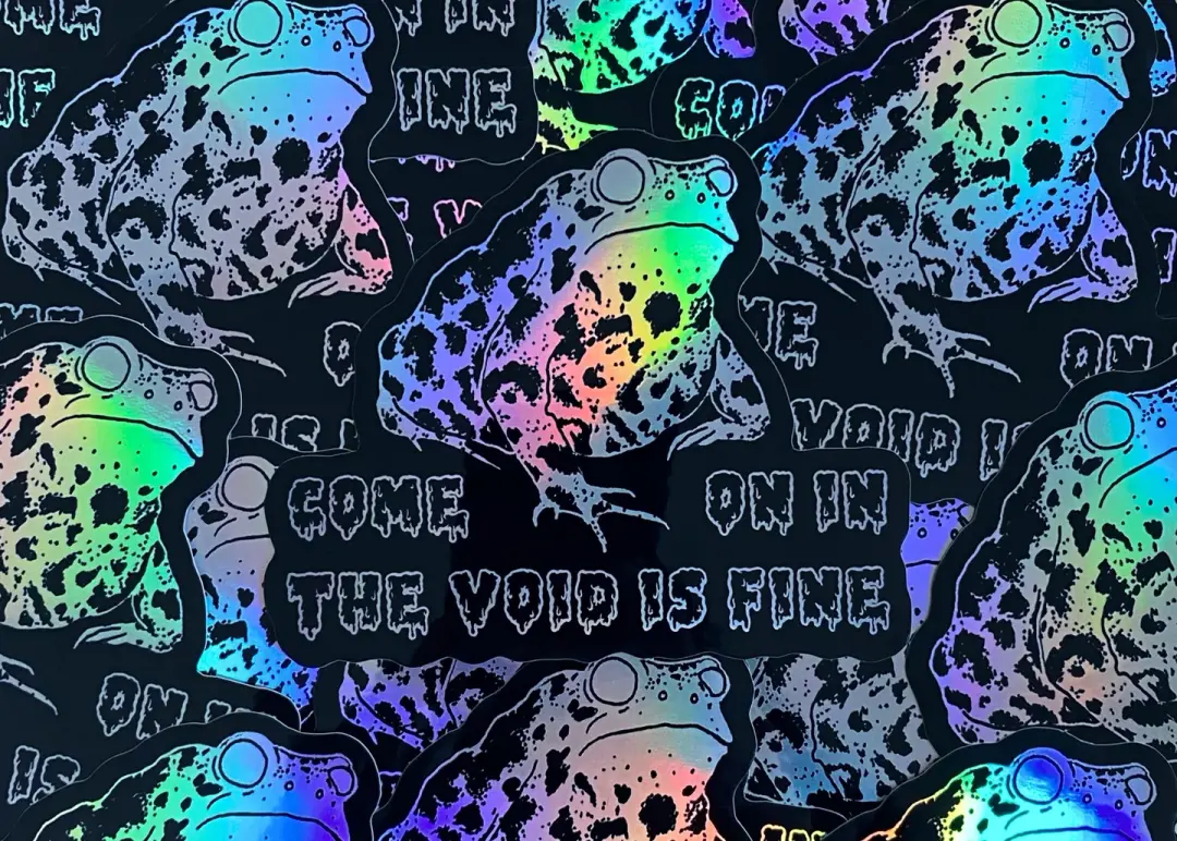 Void Toad Sticker