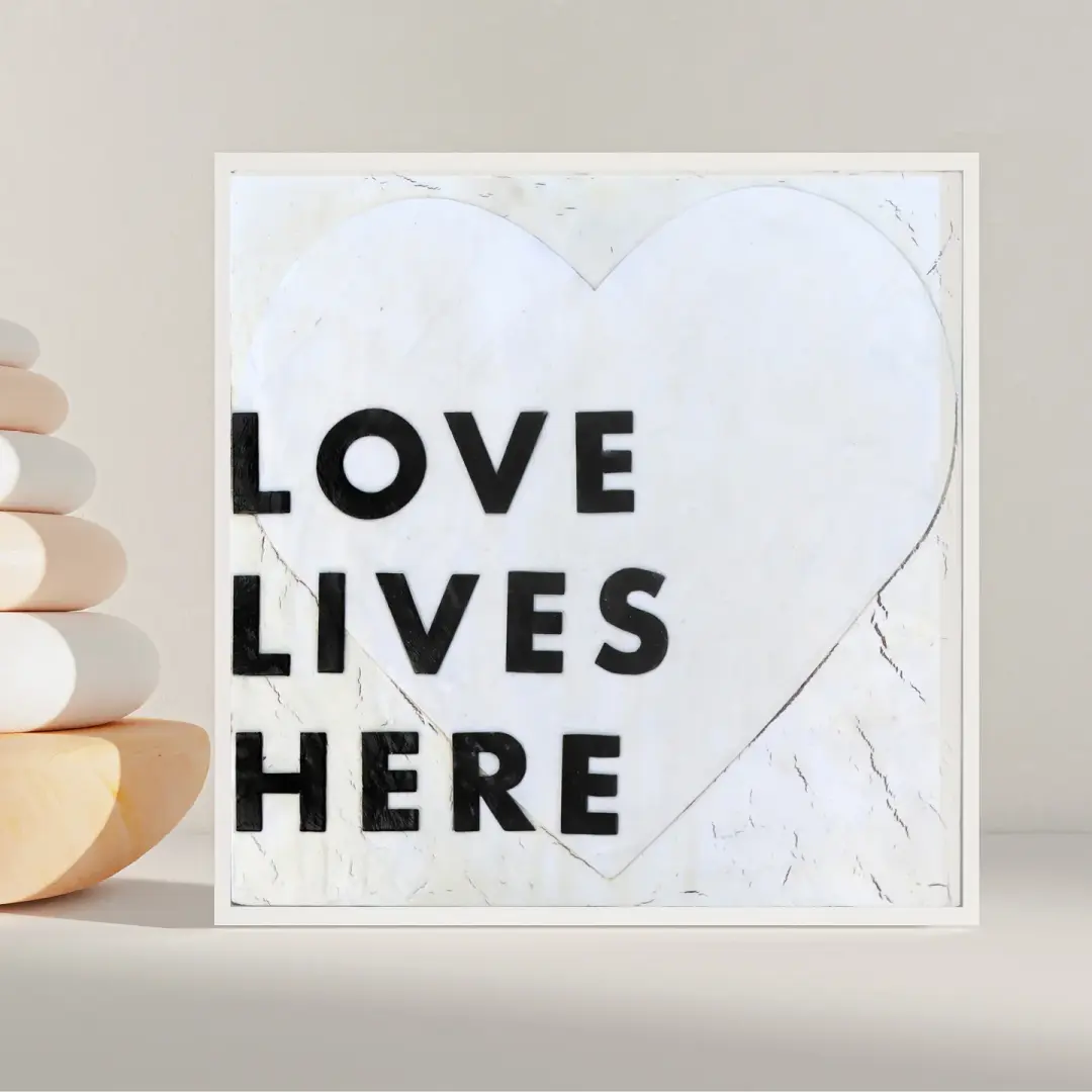 Love Lives Here Art Prints