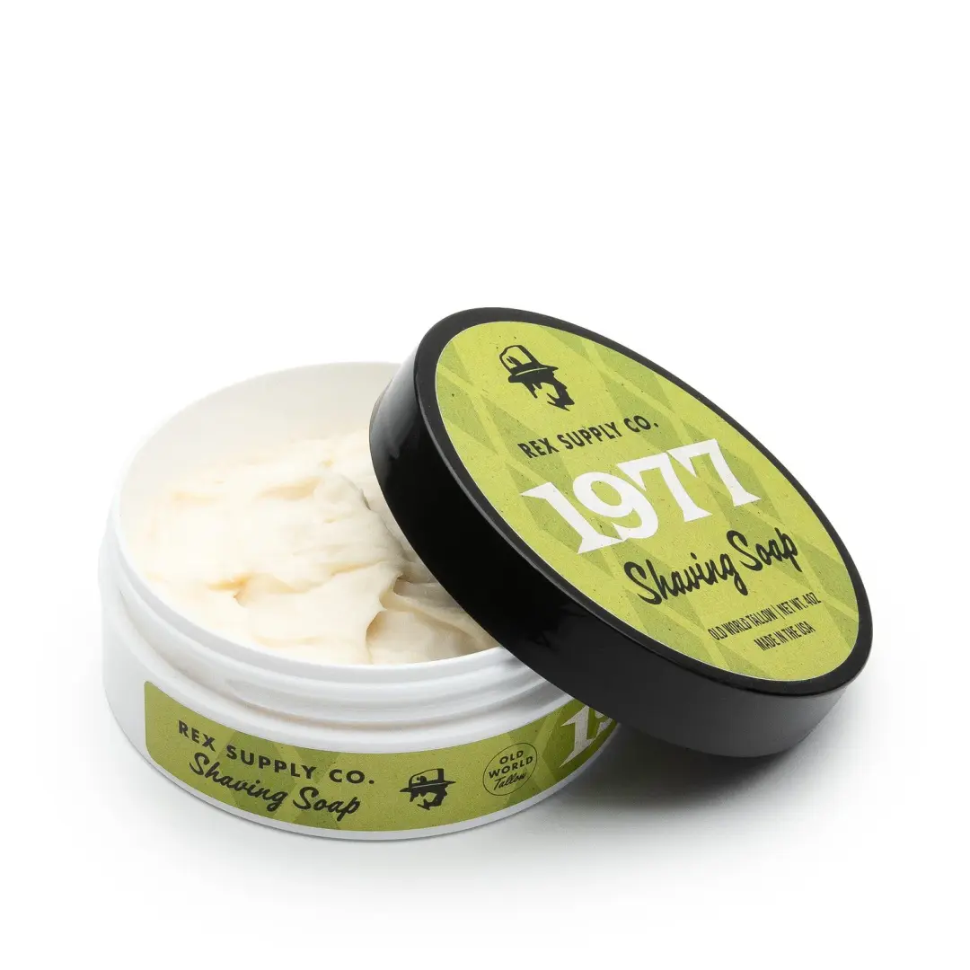 Rex Supply Co. | 1977 Old World Tallow Shaving Soap