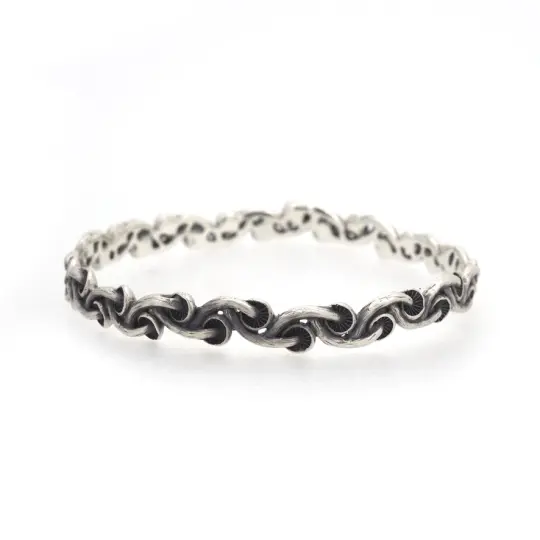 Mushroom infinity bangle