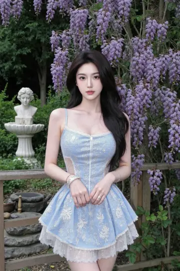 Light blue halter-neck, fitted waist, sexy short prom dress R7537
