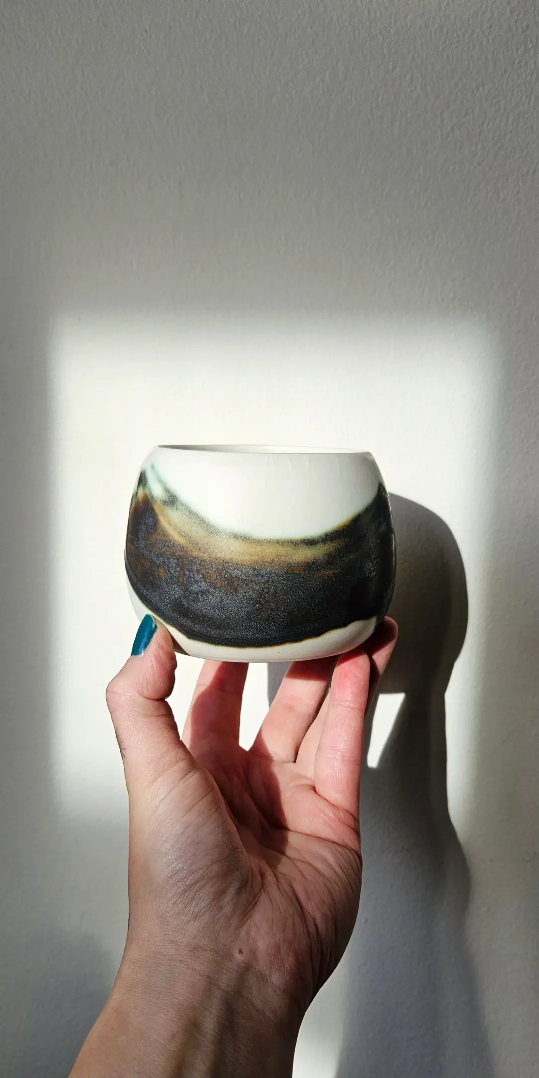 Porcelain collection tumbler