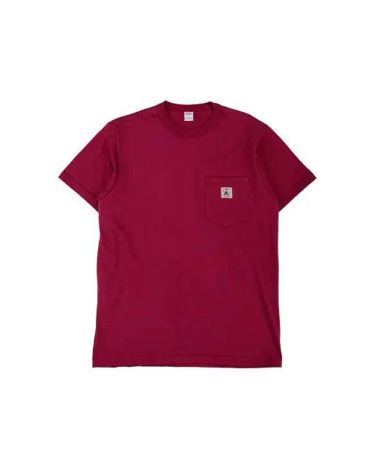 Randy's Garments Pocket Tee Maroon