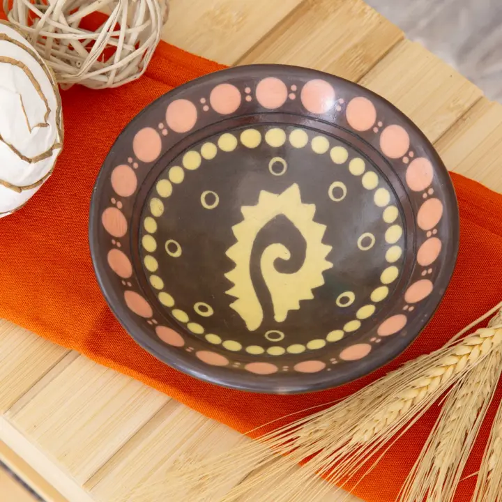 Zinapécuaro Small Ceramic Tripod Dish
