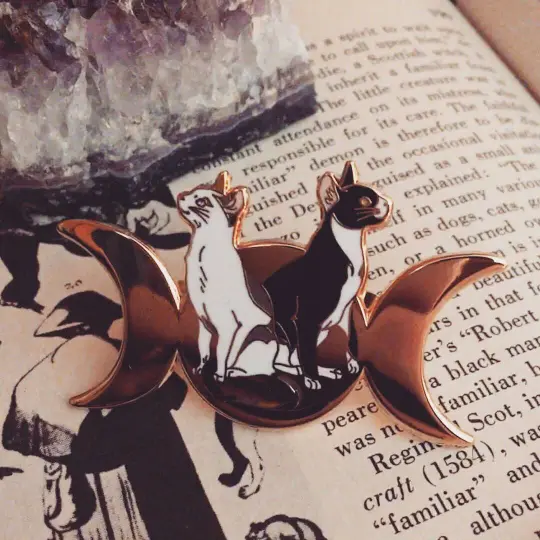 Enamel Pin - The Two of Paws