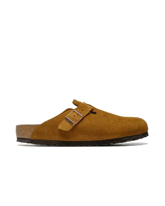 Birkenstock Boston Mink Suede