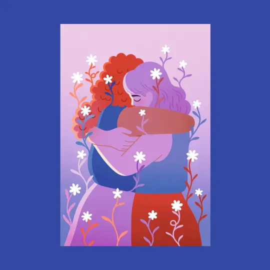 Carte postale - En fleurs