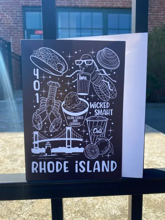 Rhode Island greeting card