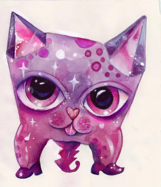 'DrooDroo' Original GEMMYDOODLES Artwork