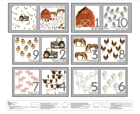 Little Seeding Farm - Book Panel