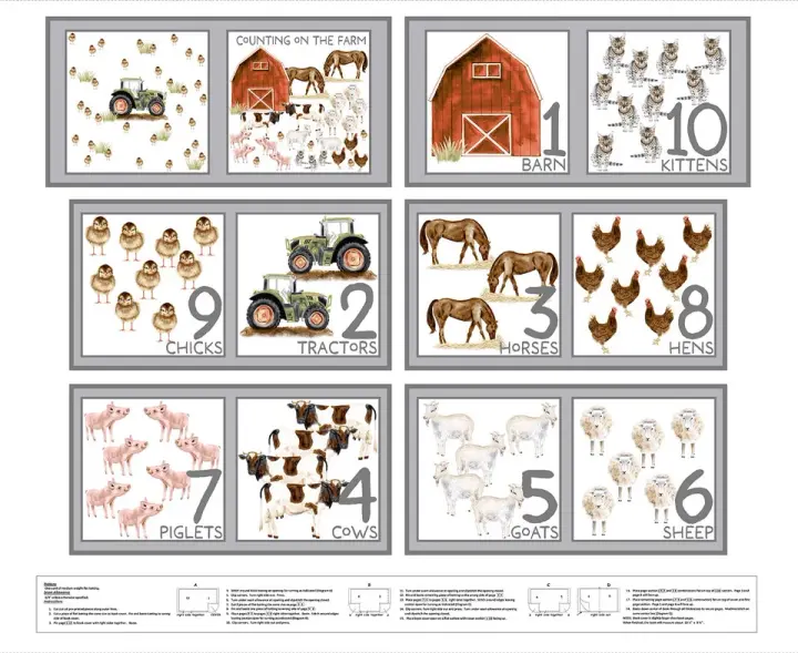 Little Seeding Farm - Book Panel