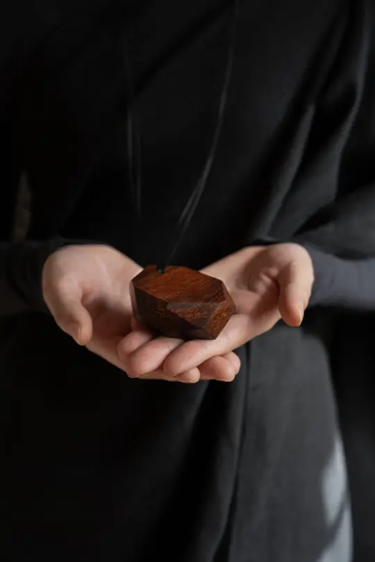 DONPA WOODEN PENDANT