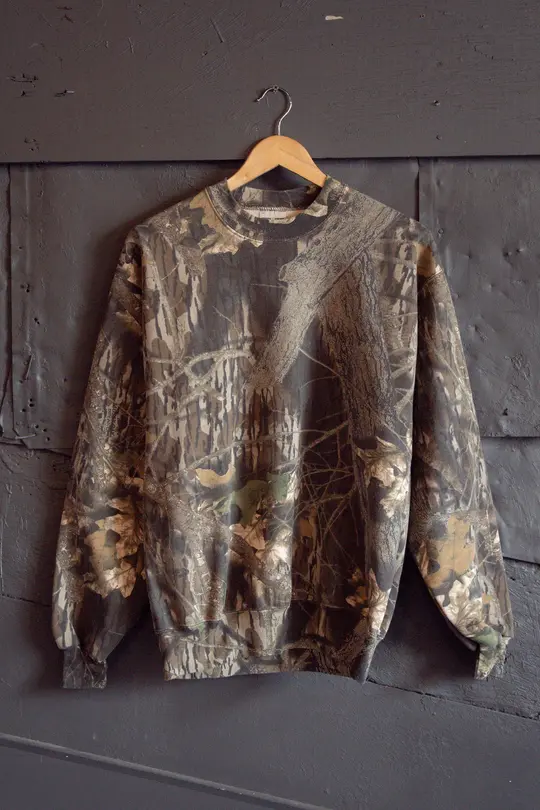 Vintage 90's Camo Sweatshirt