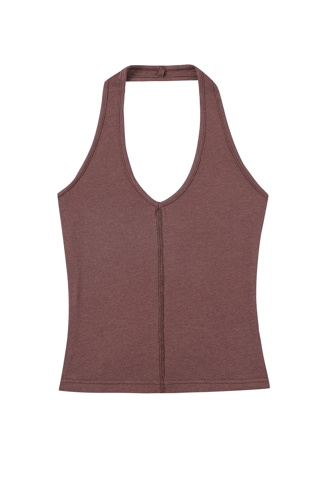Wet T-shirt Contest V Halter Top Hot Coco