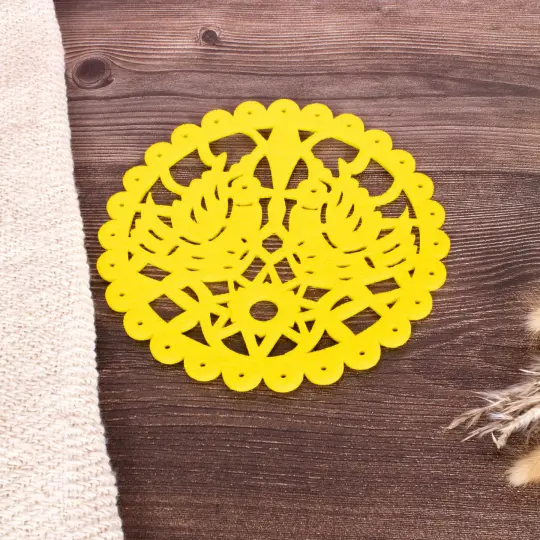 Felt "Papel Picado" Trivet
