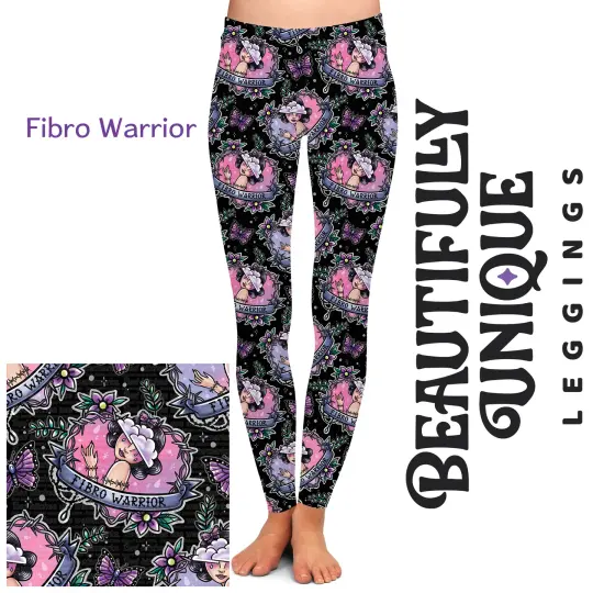 Fibro Warrior Exclusive High-Waisted Leggings