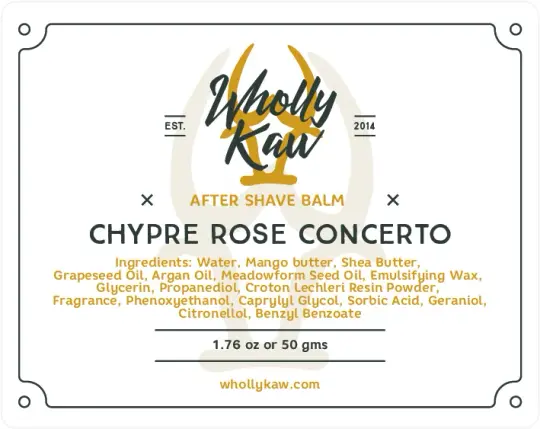 Chypre Rose Concerto After Shave Balm