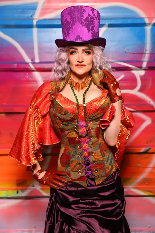 Courtier Corset in Puppet Theater - A Chest Full of Jewels Collection
